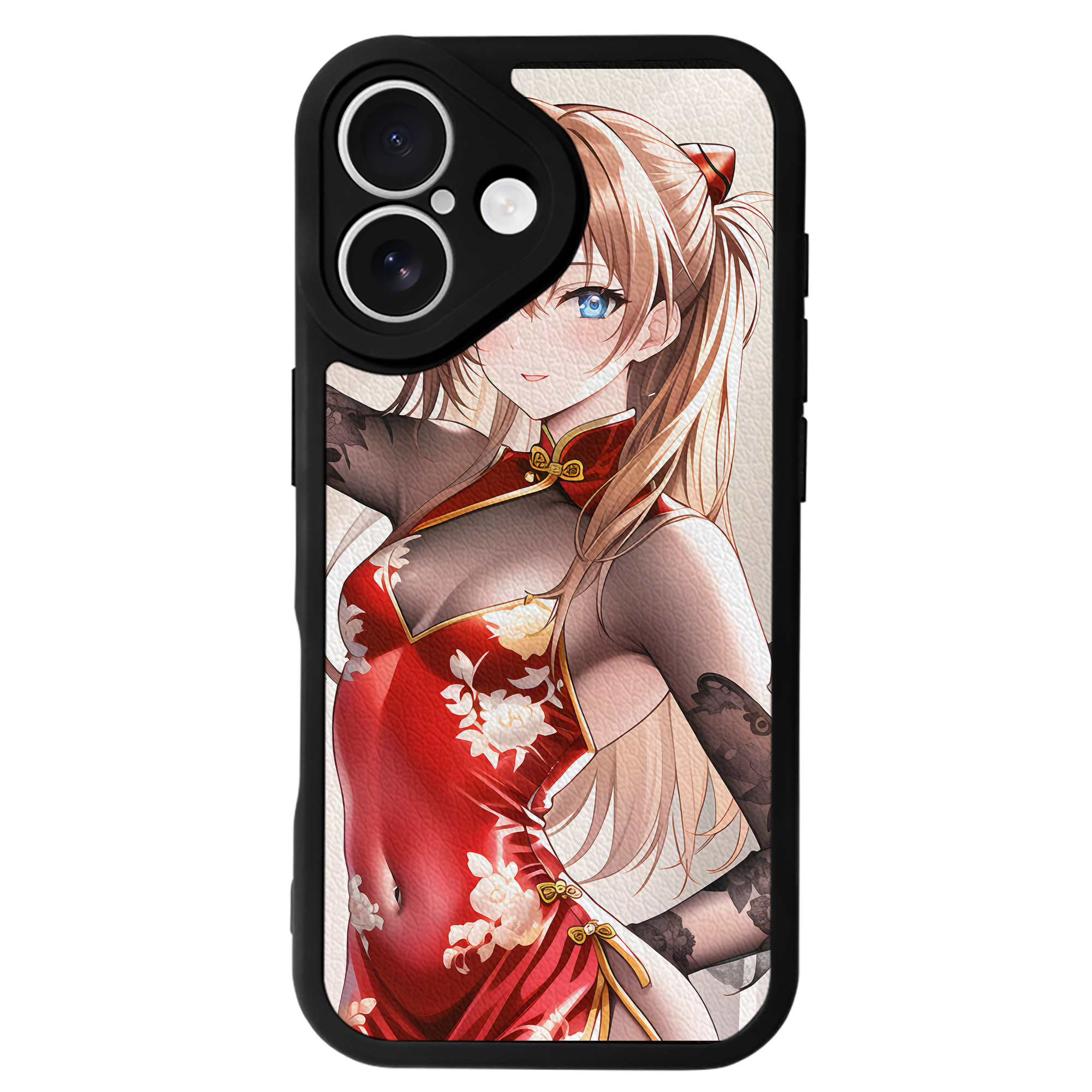 （画像用） EVA 新世紀エヴァンゲリオン 【iPhone 16シリーズ対応】シリコンスマホケース（レザー調） 材質：シリコン